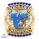 Oklahoma Bears Football 2024 Championship Ring - Design 1.4