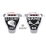 Old Colony Lacrosse 2023 Championship Ring - Design 3.1