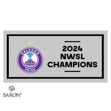 Orlando Pride Fan 2024 Championship Black Standard Window Ring Box