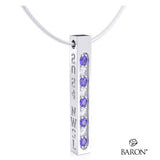 Orlando Pride Fan 2024 Championship Bar Necklace