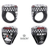 Outlaws Florida Top Dog All-Stars Cheer 2025 Championship Ring - Design 1.4