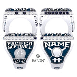 Pacifica Softball 2024 Championship Ring - Design 4.6