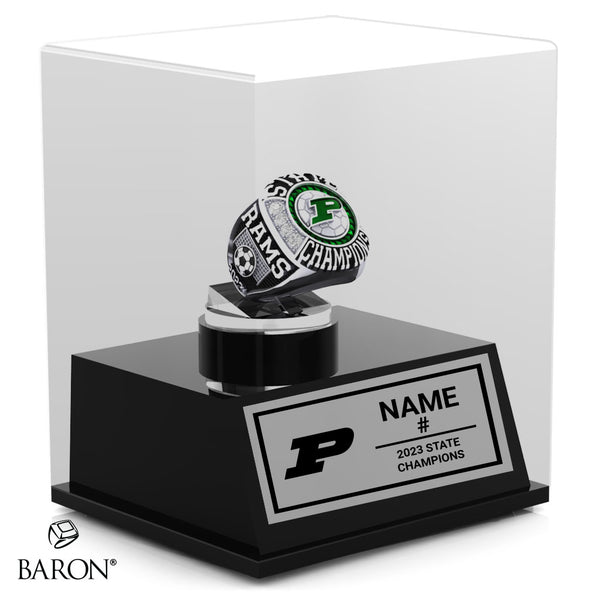 Pennridge Rams Soccer 2023 Championship Display Case