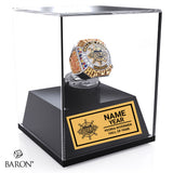 Peoria Rivermen (SPHL) Hall of Fame Championship Display Case