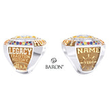 Peoria Rivermen (SPHL) Hall of Fame Championship Ring - Design 3.5
