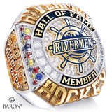 Peoria Rivermen (SPHL) Hall of Fame Championship Ring - Design 3.5
