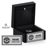 Pioneer League Umpires Baseball 2025 Championship Black LED Ring Box