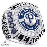 Pioneer League Umpires Baseball 2025 Championship Ring - Design 1.2