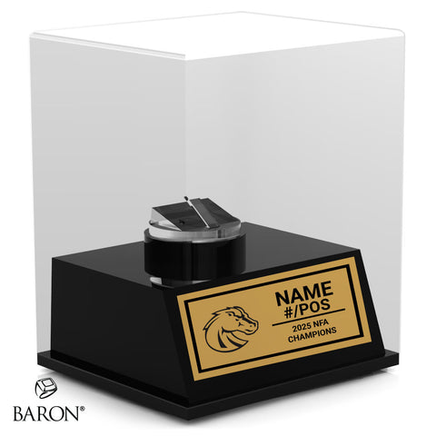 PlowCity Horsemen Football 2025 Championship Display Case