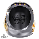 PlowCity Horsemen Football 2025 Championship Ring - Design 1.6