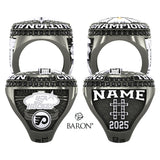 Plymouth Flyers 14U AA Hockey 2025 Championship Ring - Design 2.3