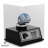 Poly Prep Country Day School Football 2024 Championship Display Case