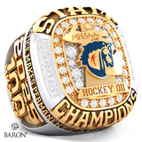 Powers Catholic Boys Hockey 2025 Championship Ring - Design 1.4