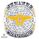 Punahou High School Basketball 2025 Championship Ring - Design 1.2