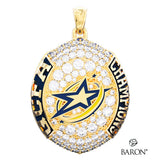 Quad City Allstars Football 2025 Championship Ring Top Pendant - Design 2.4