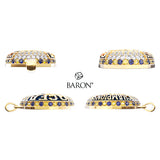 Quad City Allstars Football 2025 Championship Ring Top Pendant - Design 2.4