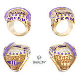 Quest Athletics Halo Cheer 2025 Championship Ring - Design 1.5