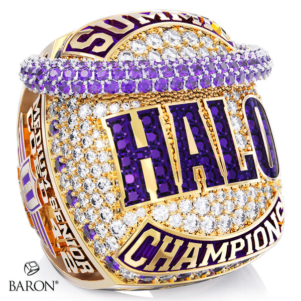 Quest Athletics Halo Cheer 2025 Championship Ring - Design 1.5