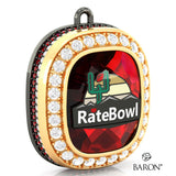 Rate Bowl Officials 2024 Championship Ring Top Pendant - Design 1.2