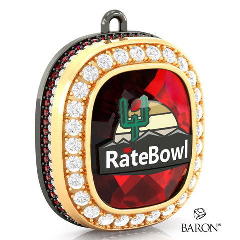Rate Bowl Officials 2024 Championship Ring Top Pendant - Design 1.2