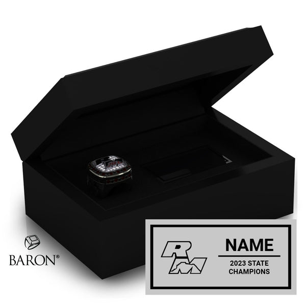 Red Mountain High School Track & Field 2023 Championship Ring Box
