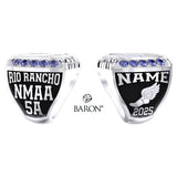 Rio Rancho High School Track & Field 2025 Championship Ring - Design 1.2