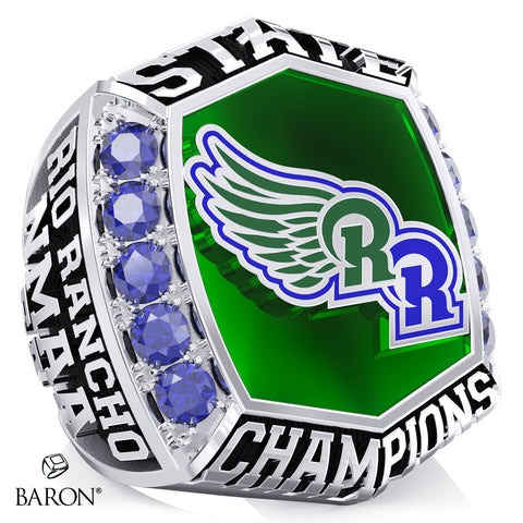 Rio Rancho High School Track & Field 2025 Championship Ring - Design 1.2