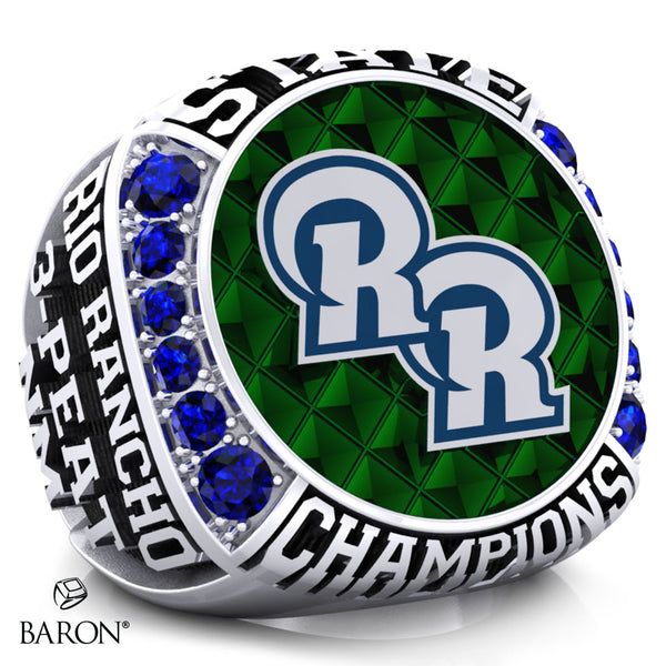 Rio Rancho High School Cross Country 2024 Championship Ring - Design 1.9