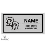 Rio Rancho High School Cross Country 2024 Championship Black Standard Window Ring Box