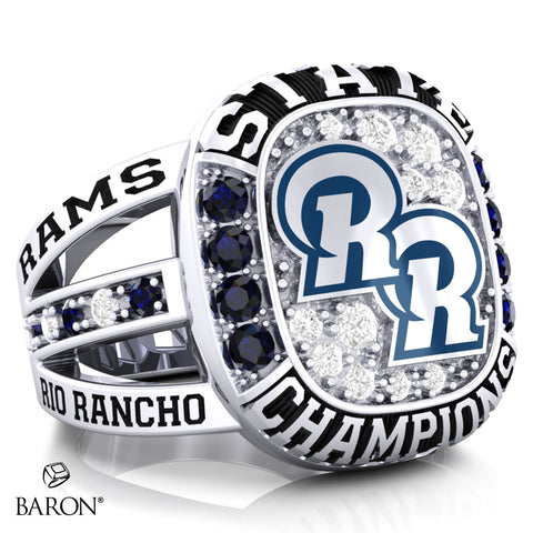 Rio Rancho High School Cross Country 2023 Championship Ring - Design 3.2