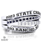 Rio Rancho High School Cross Country 2023 Championship Ring - Design 4.2