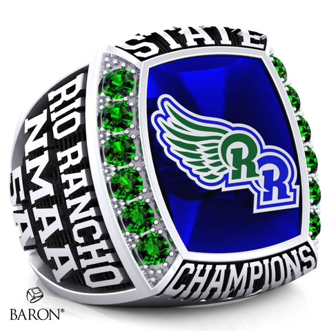 Rio Rancho Track & Field 2024 Championship Ring - Design 1.3