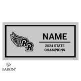 Rio Rancho Track & Field 2024 Championship Black Window Ring Box