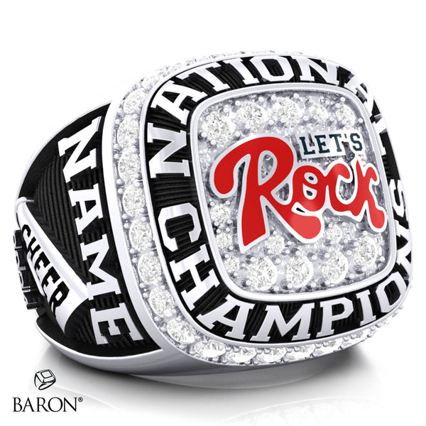 Rock Cheer 2024 Championship Ring - Design 1.5