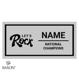 Rock Cheer 2024 Championship Black Window Ring Box