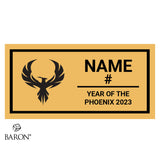 Rocky Mountain Phoenix Football 2023 Championship Black Window Ring Box