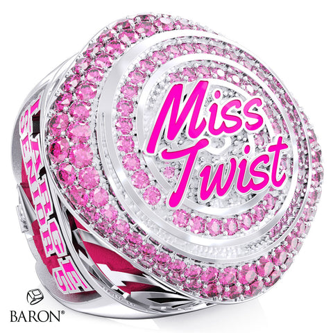 SC Cheer Miss Twist 2025 Championship Ring - Design 1.2