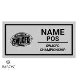 SWJCFC Officials 2023 Championship Black LED Ring Box