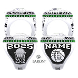 Sage Hill Girls Basketball 2025 Championship Ring - Design 3.1