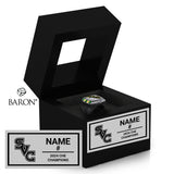 Saint Vincent College Bearcats 2024 Championship Black Window Ring Box