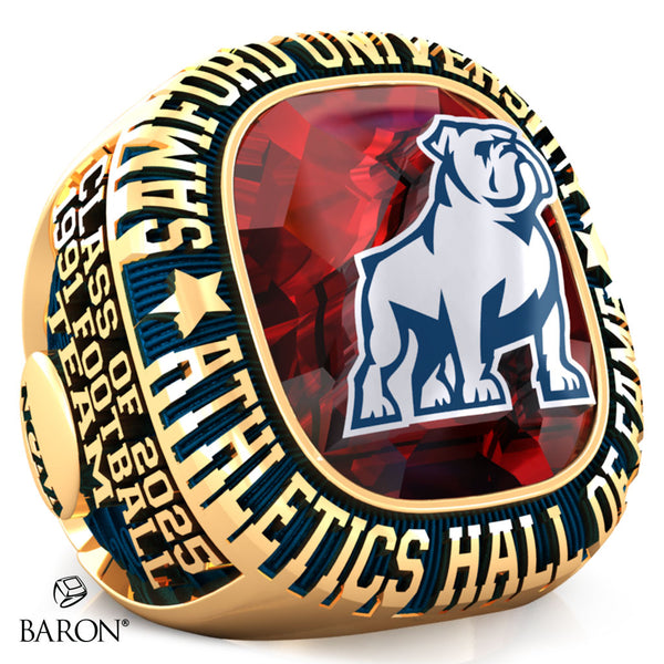 Samford Athletics Hall of Fame Ring 1991  Championship Ring - Design 1.1