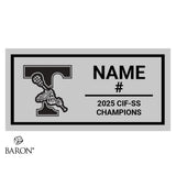 San Clemente High School Boys Lacrosse 2025 Championship Black LED Ring Box