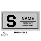 Santan Junior High School Cheer 2025 Championship Black LED Ring Box
