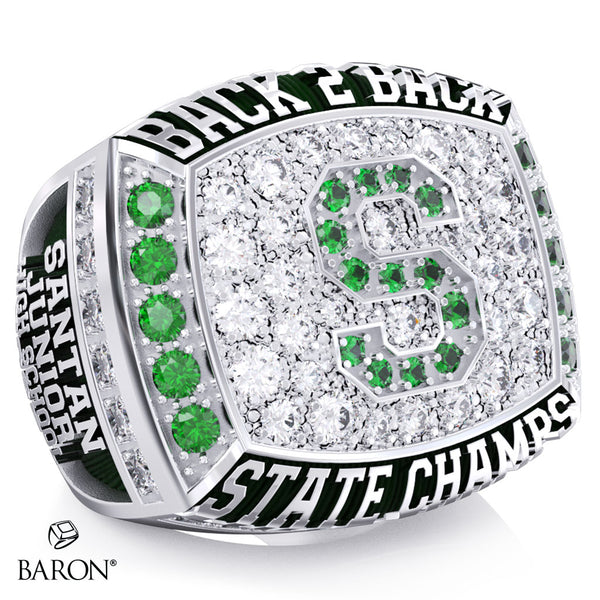 Santan Junior High School Cheer 2025 Championship Ring - Design 2.2