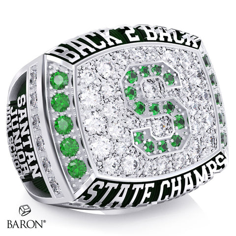 Santan Junior High School Cheer 2025 Championship Ring - Design 2.2