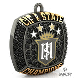 Servite High School Boys Soccer 2024 Championship Ring Top Pendant - Design 4.11