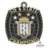 Servite High School Boys Soccer 2024 Championship Ring Top Pendant - Design 4.11