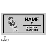 Sherwood High School Baseball 2025 Championship Black LED Ring Box