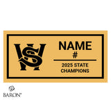 Sitka High School Baseball 2025 Championship Display Case