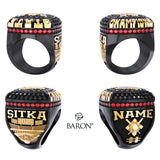 Sitka High School Baseball 2025 Championship Ring - Design 1.1